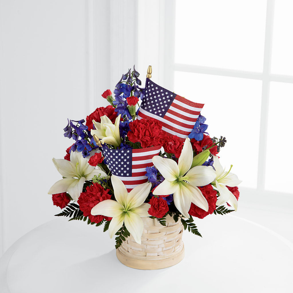American Glory Bouquet – Dynamic Flowers Of Royal Oak, Royal Oak MI