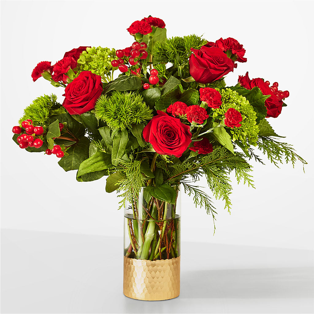 Plaid Throw Bouquet – Dynamic Flowers Of Royal Oak, Royal Oak MI