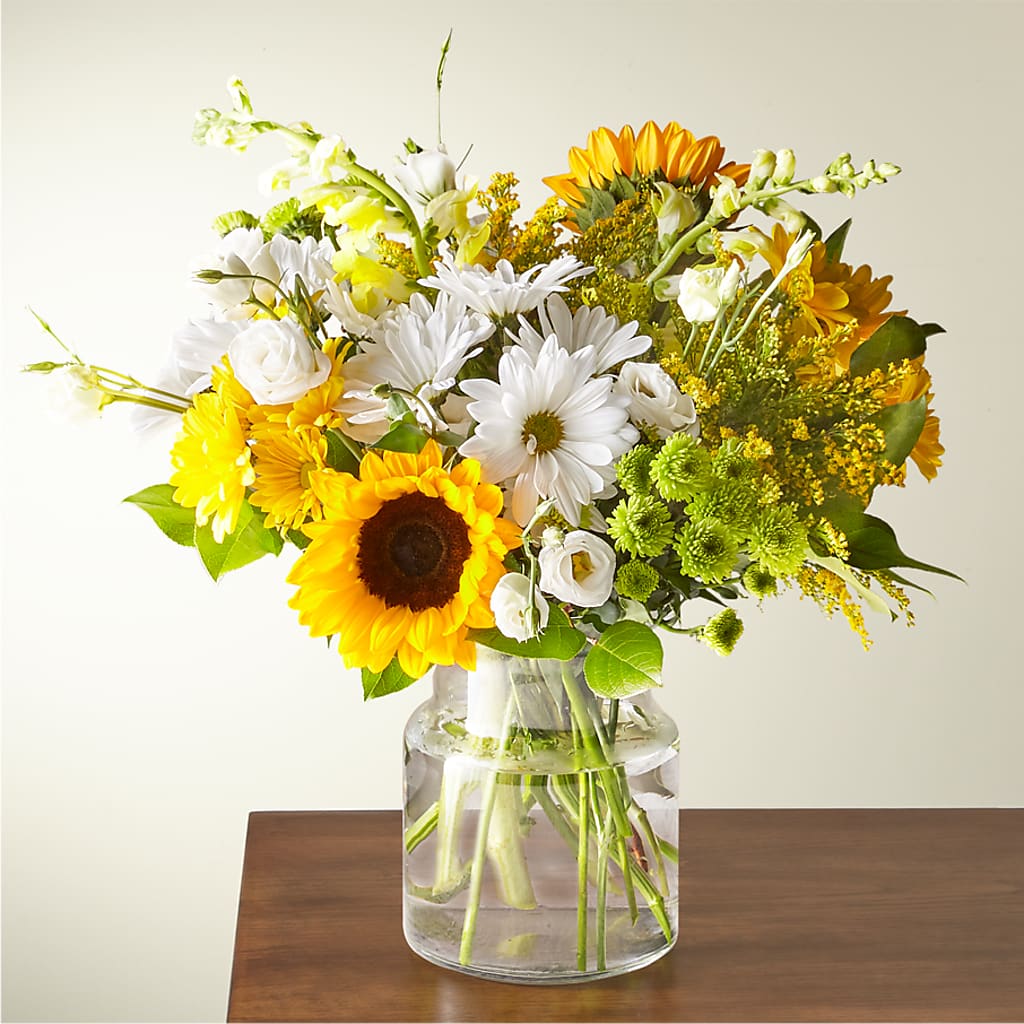 Hello Sunshine Bouquet – Dynamic Flowers Of Royal Oak, Royal Oak MI
