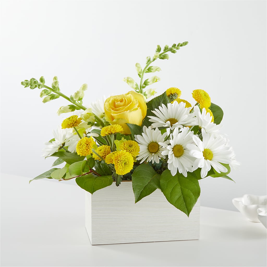 Sun Salutation Box Bouquet – Dynamic Flowers Of Royal Oak, Royal Oak MI