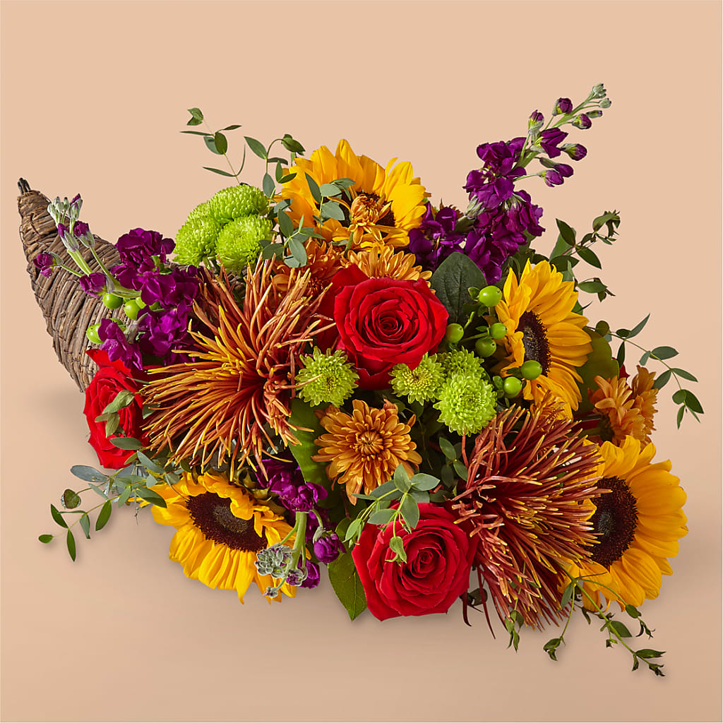Friendsgiving Cornucopia – Dynamic Flowers Of Royal Oak, Royal Oak MI
