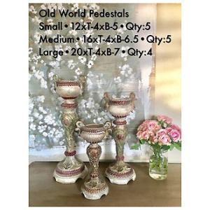 Old World Pedestal