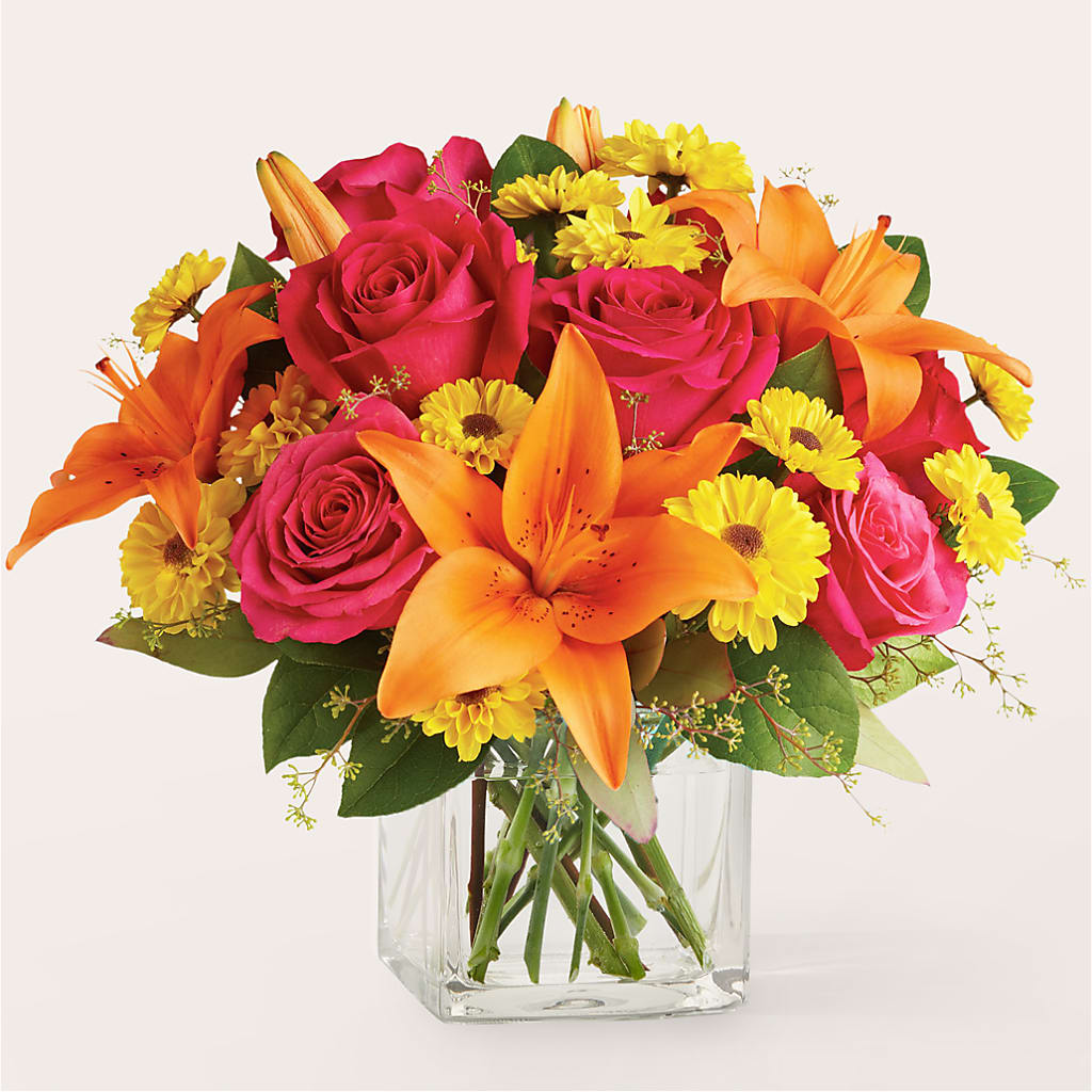 Neon Lights Bouquet – Dynamic Flowers Of Royal Oak, Royal Oak MI