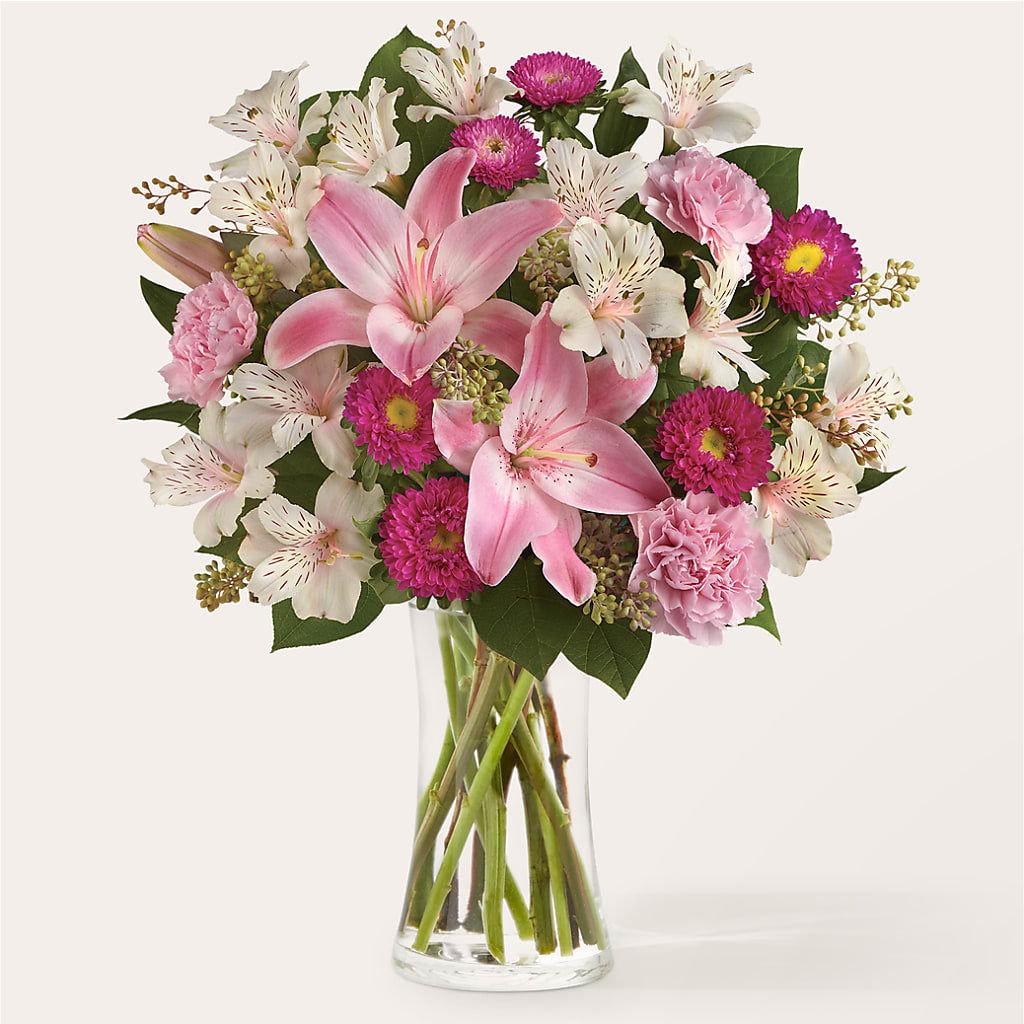 Feeling Fuchsia Bouquet – Dynamic Flowers Of Royal Oak, Royal Oak MI