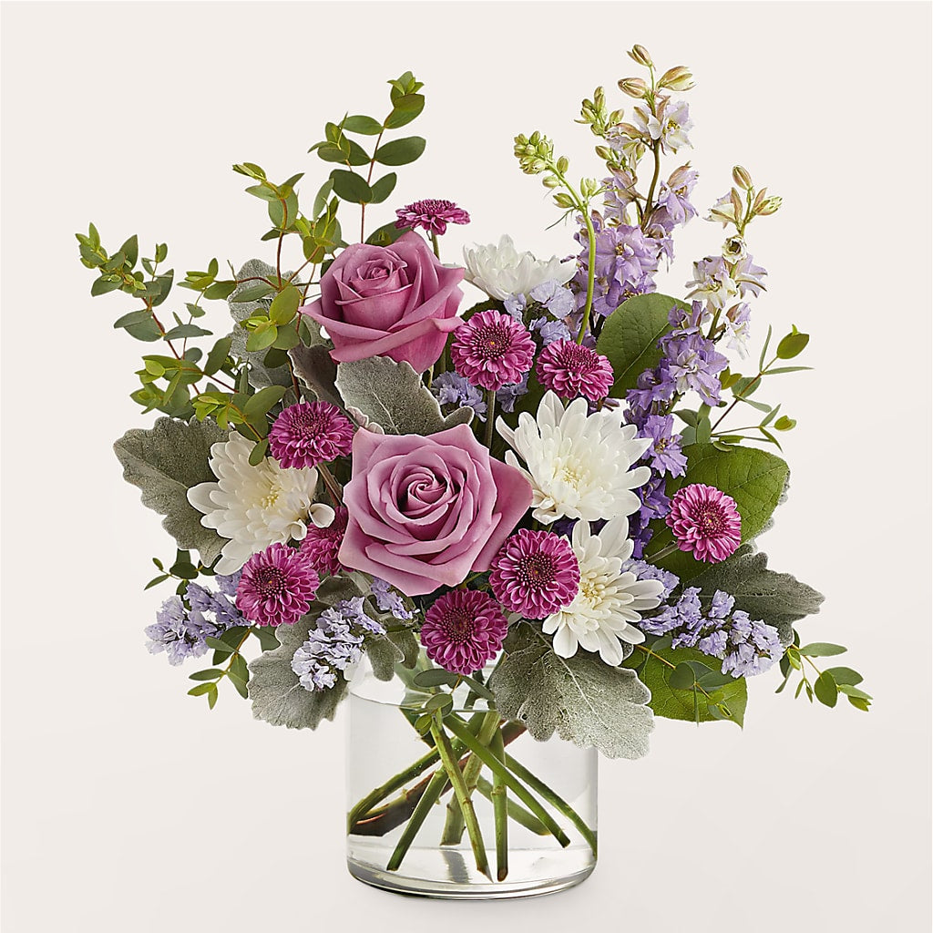 Violet Frost Bouquet – Dynamic Flowers Of Royal Oak, Royal Oak MI