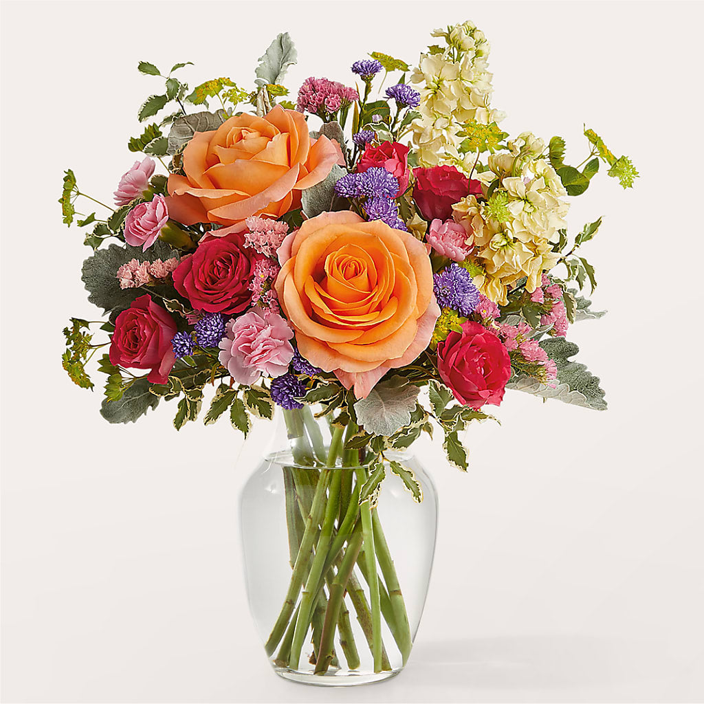 Tangerine Tango Bouquet – Dynamic Flowers Of Royal Oak, Royal Oak MI