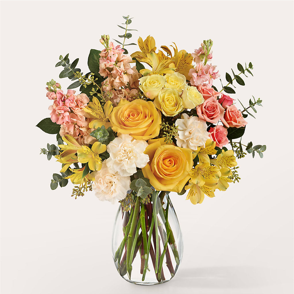 Slice of Sunrise Bouquet – Dynamic Flowers Of Royal Oak, Royal Oak MI