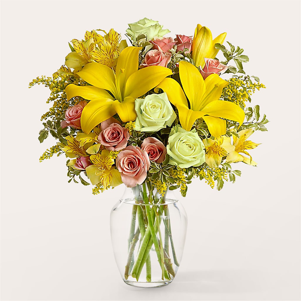 Sunburst Bouquet – Dynamic Flowers Of Royal Oak, Royal Oak MI