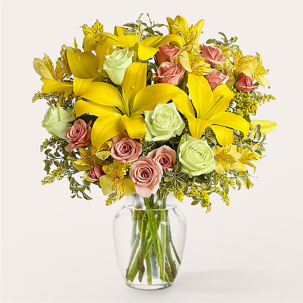 Sunburst Bouquet – Dynamic Flowers Of Royal Oak, Royal Oak MI