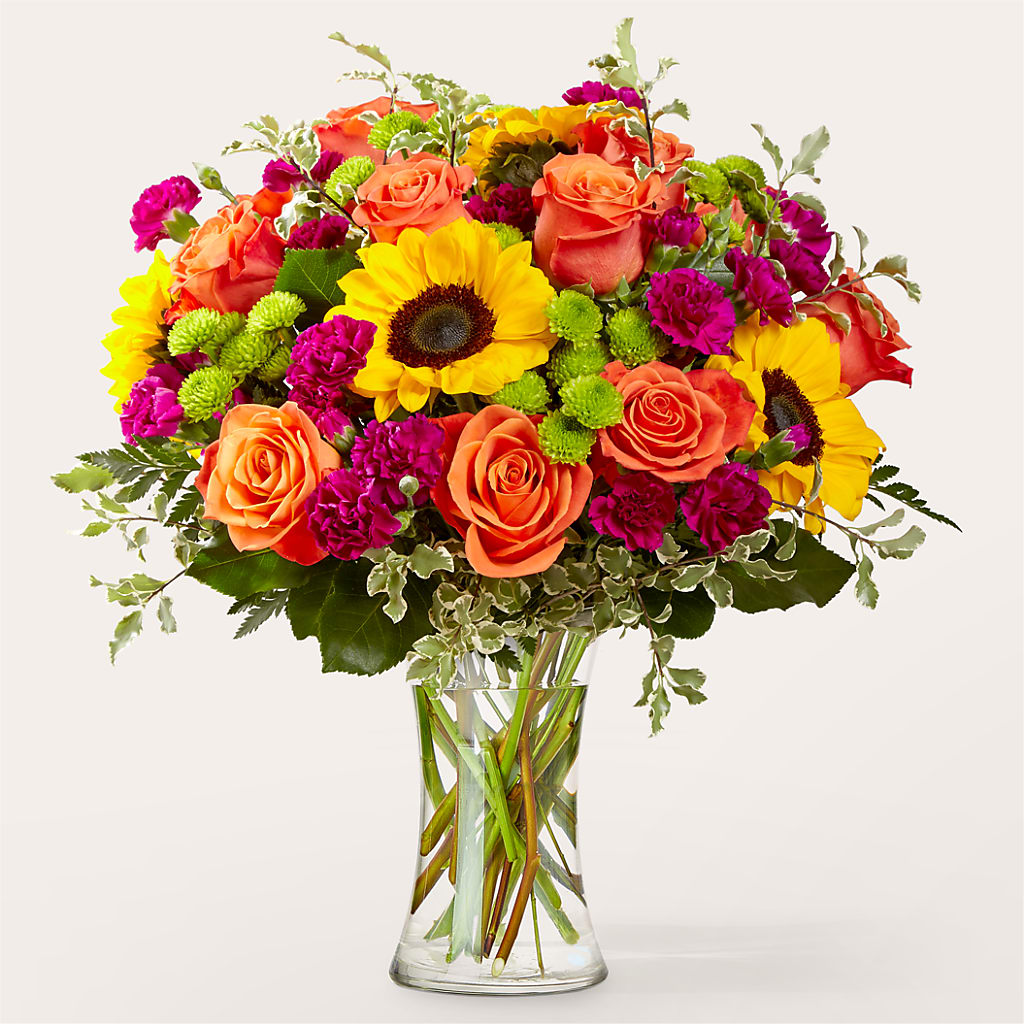 Warmth & Light Bouquet – Dynamic Flowers Of Royal Oak, Royal Oak MI