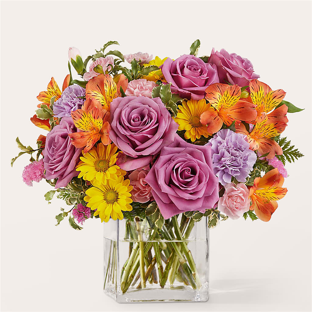 Shades of Happiness Bouquet – Dynamic Flowers Of Royal Oak, Royal Oak MI