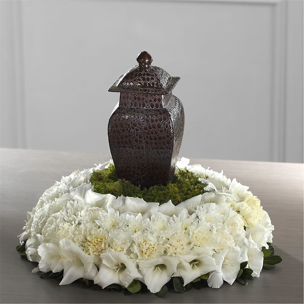 Encircling Grace Arrangement – Dynamic Flowers Of Royal Oak, Royal Oak MI