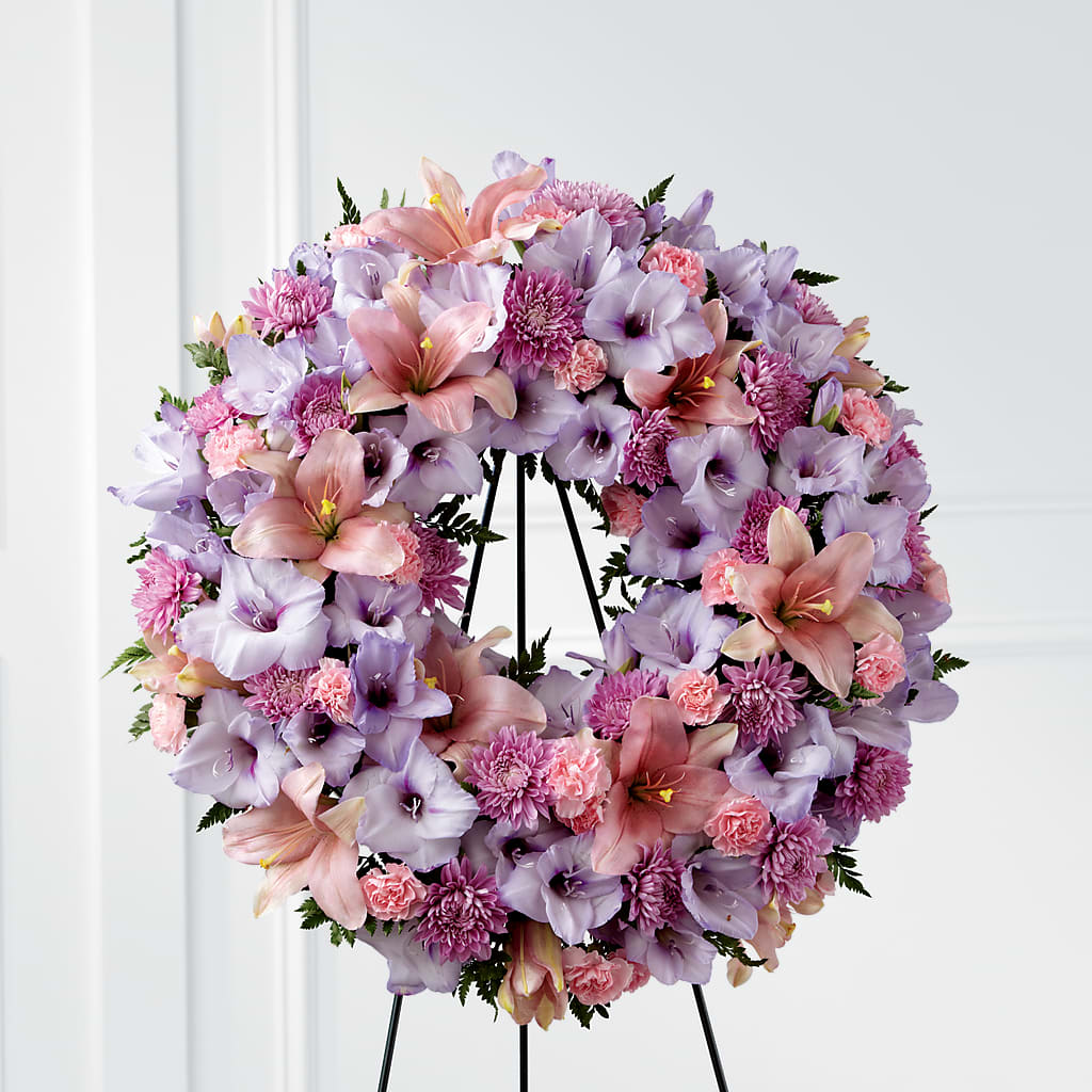 Beloved Friend Wreath – Dynamic Flowers Of Royal Oak, Royal Oak MI