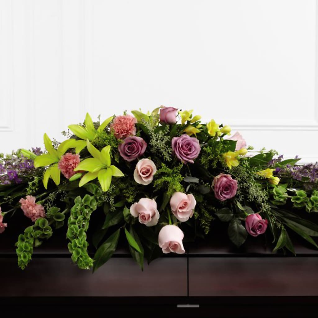 Forever Beloved Casket Spray – Dynamic Flowers Of Royal Oak, Royal Oak MI