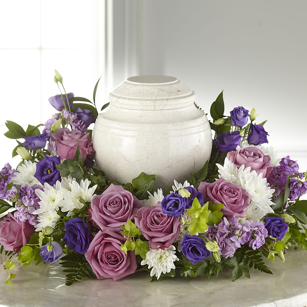 Blooming Sympathy Cremation Adornment – Dynamic Flowers Of Royal Oak, Royal Oak MI