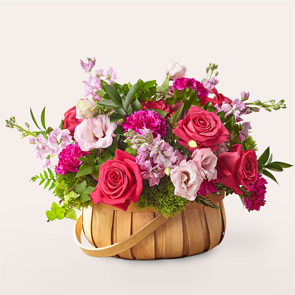 Radiance in Bloom Basket – Dynamic Flowers Of Royal Oak, Royal Oak MI