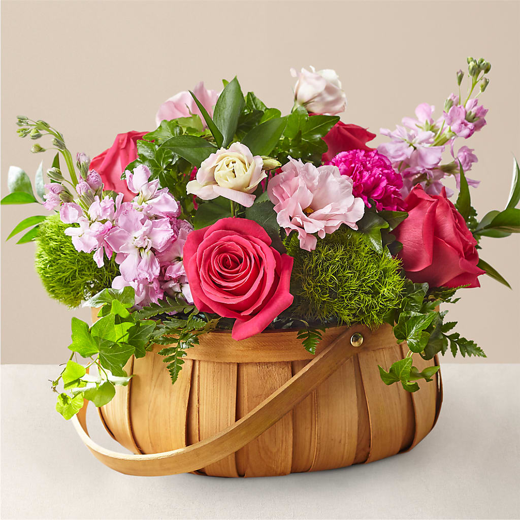 Radiance in Bloom Basket – Dynamic Flowers Of Royal Oak, Royal Oak MI