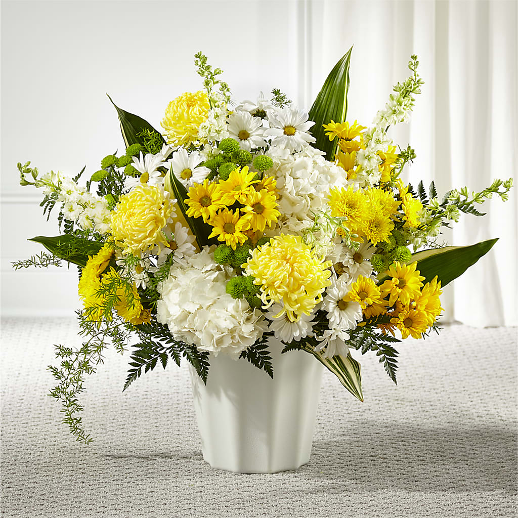 Unity & Grace Floor Basket – Dynamic Flowers Of Royal Oak, Royal Oak MI
