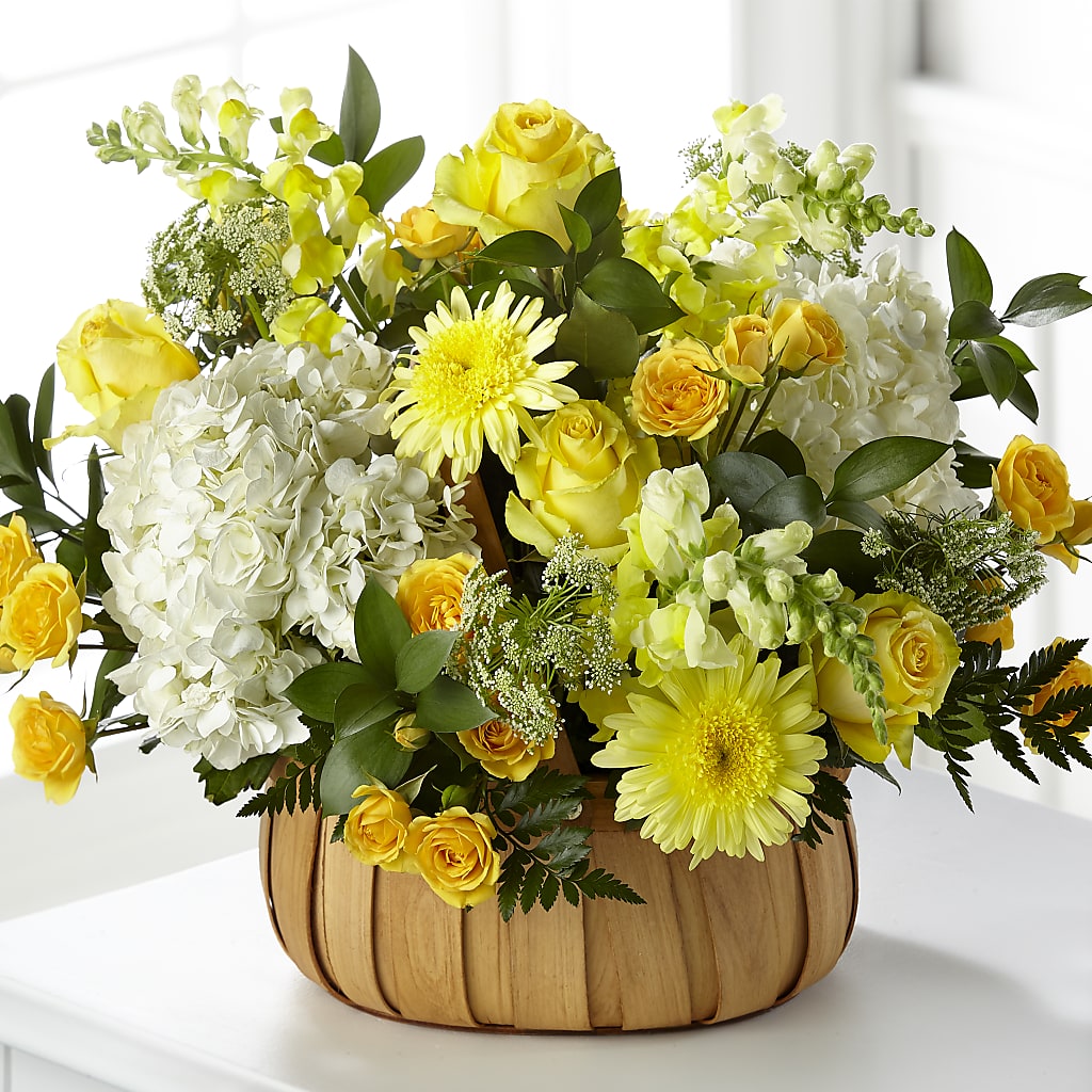 Rustic Remembrance Basket – Dynamic Flowers Of Royal Oak, Royal Oak MI