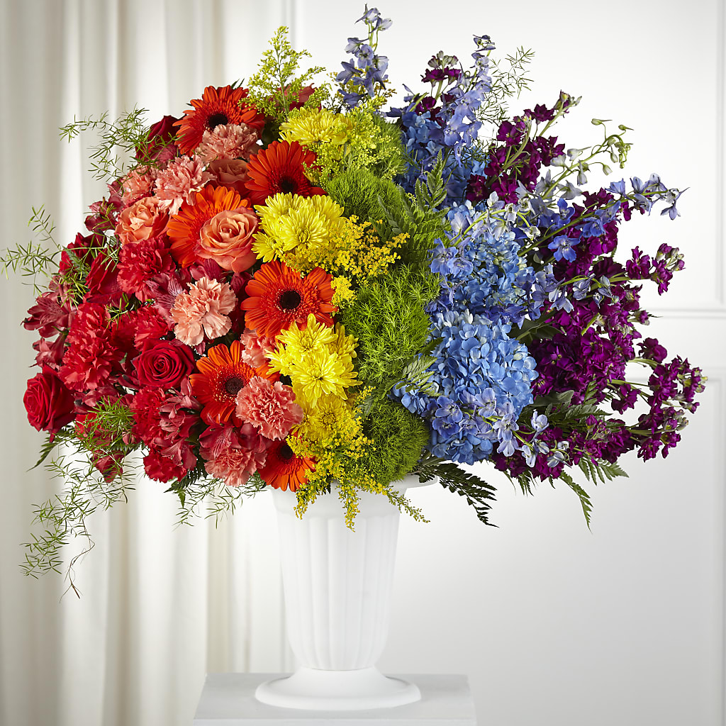 Pride & Unity Arrangement – Dynamic Flowers Of Royal Oak, Royal Oak MI