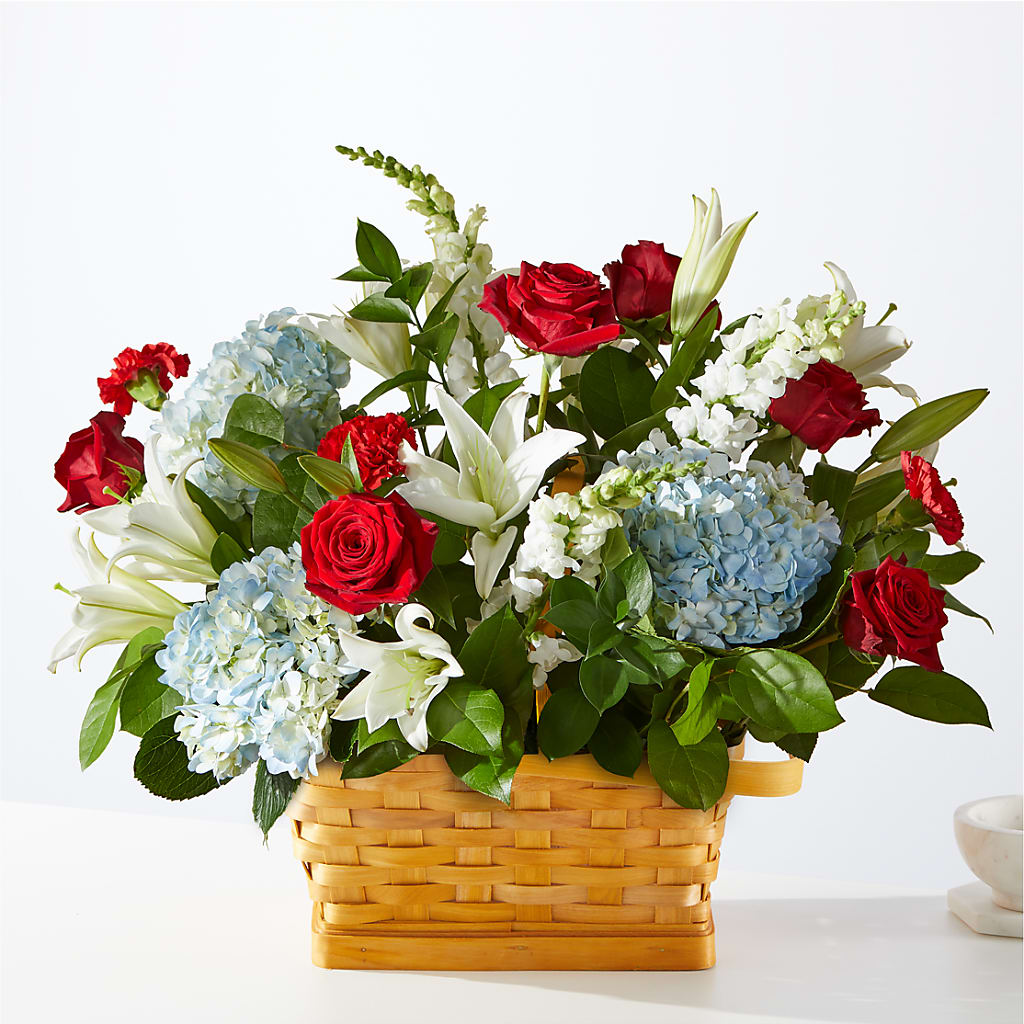 Greater Glory Basket – Dynamic Flowers Of Royal Oak, Royal Oak MI
