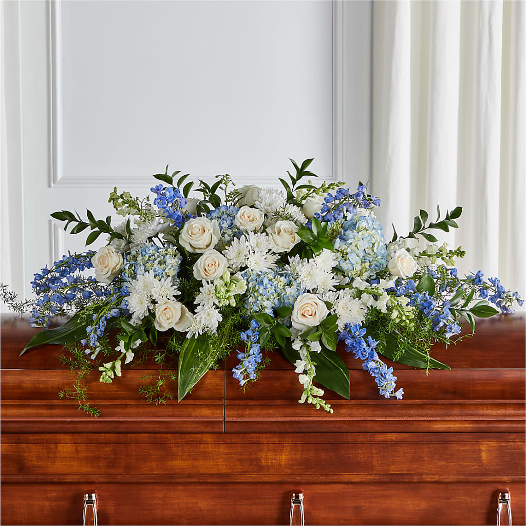 Timeless Essence Casket Spray – Dynamic Flowers Of Royal Oak, Royal Oak MI