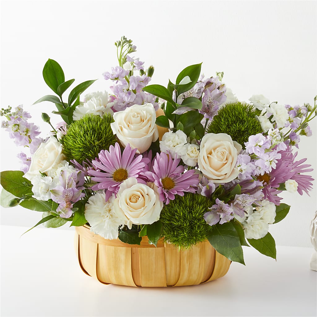 Peace & Love Basket – Dynamic Flowers Of Royal Oak, Royal Oak MI