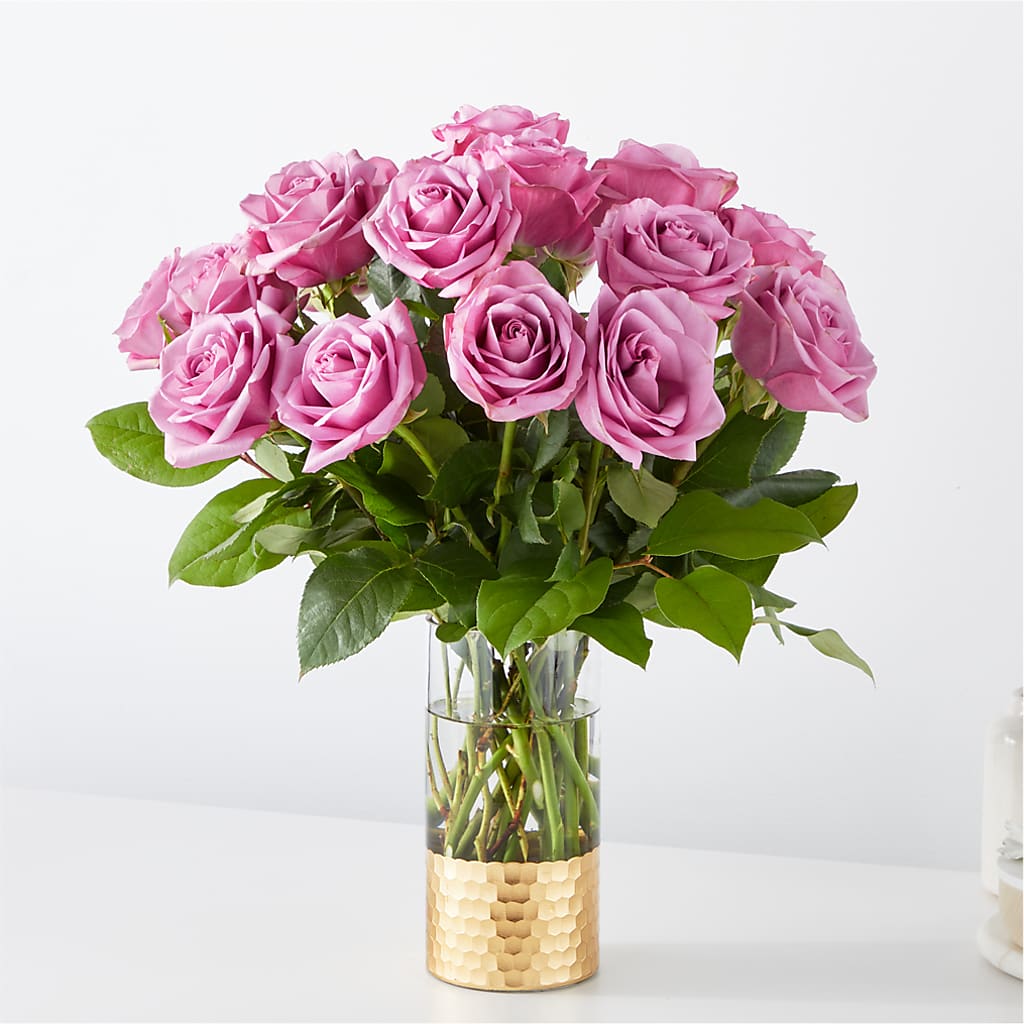 Secret Admirer Lavender Rose Bouquet – Dynamic Flowers Of Royal Oak, Royal Oak MI
