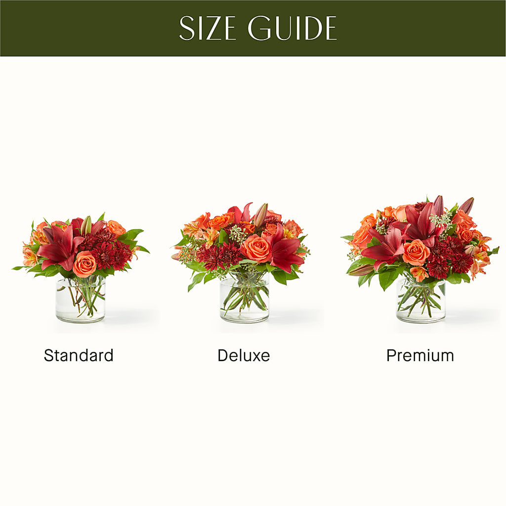 Crimson Leaves Bouquet – Dynamic Flowers Of Royal Oak, Royal Oak MI
