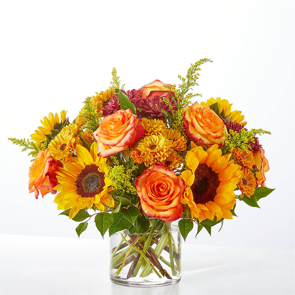 Flannel Scarf Bouquet – Dynamic Flowers Of Royal Oak, Royal Oak MI