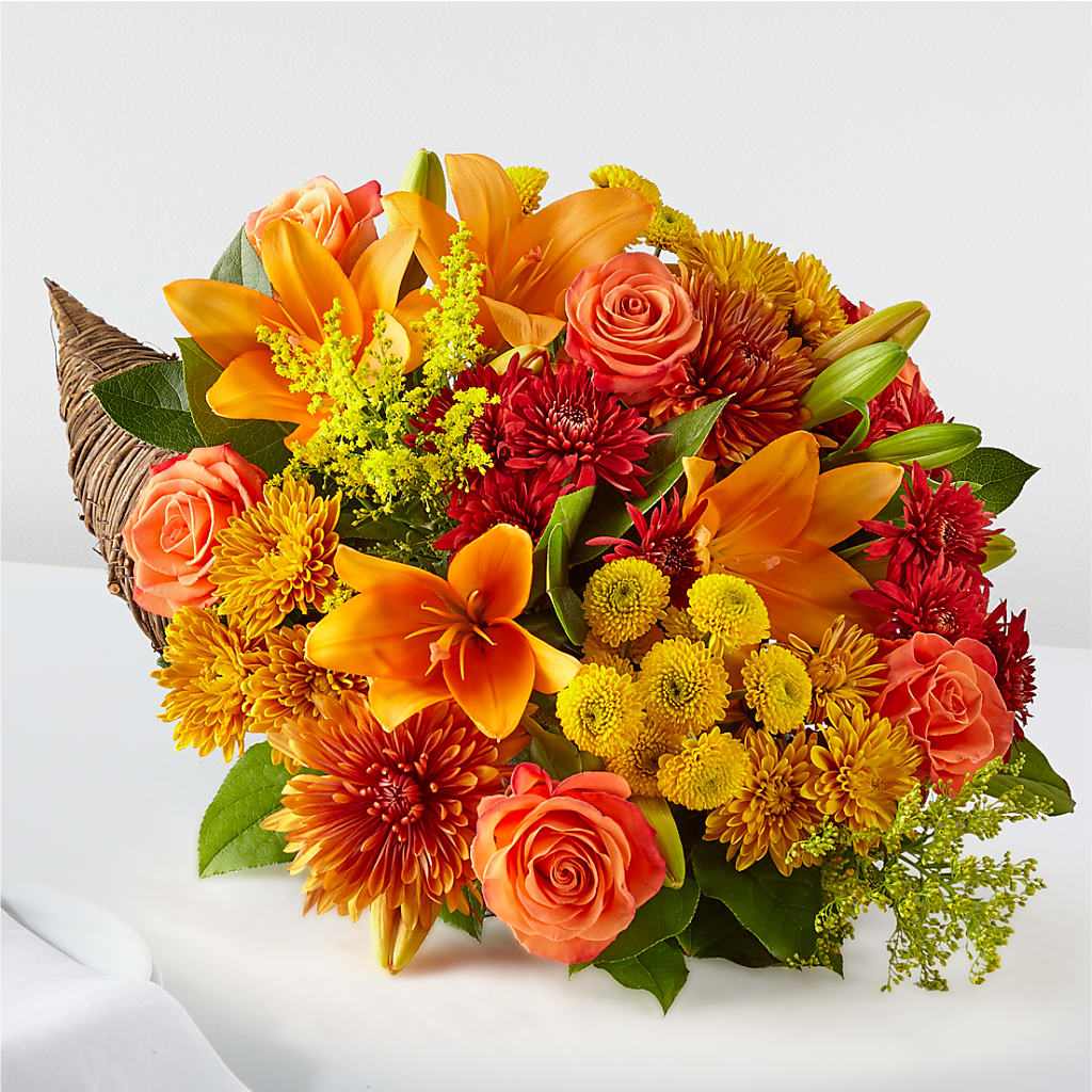 Feast of Color Cornucopia – Dynamic Flowers Of Royal Oak, Royal Oak MI