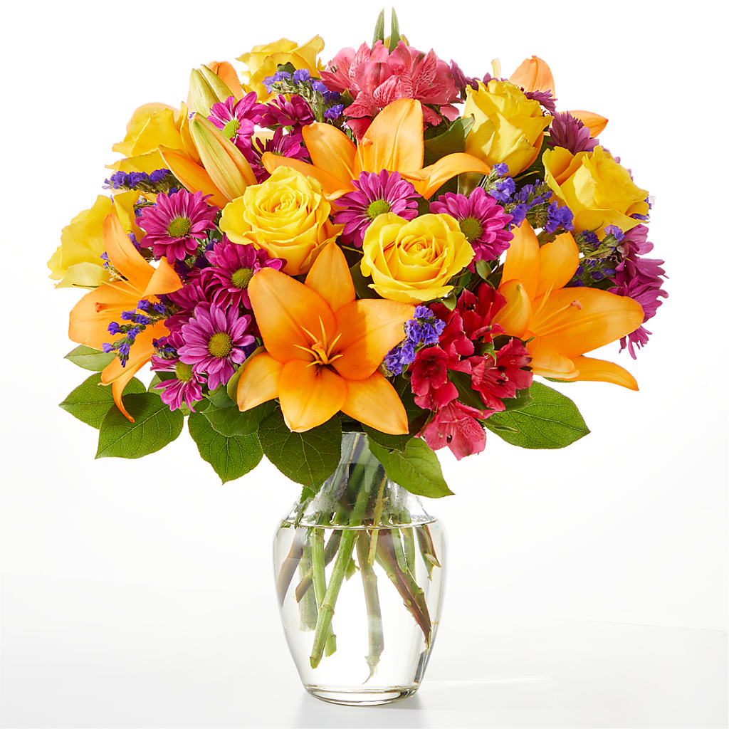 Colorful Visions Bouquet – Dynamic Flowers Of Royal Oak, Royal Oak MI