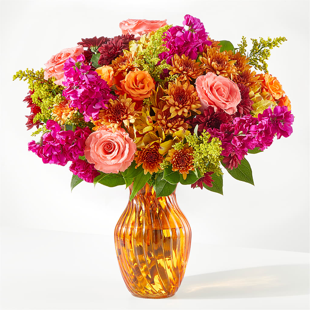 Amber Muse Bouquet – Dynamic Flowers Of Royal Oak, Royal Oak MI