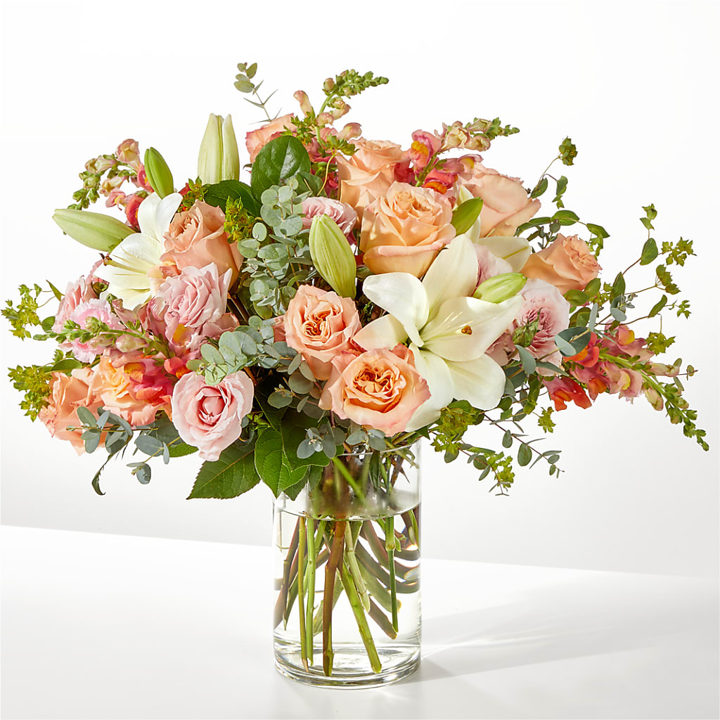 Grapefruit Splash Bouquet – Dynamic Flowers Of Royal Oak, Royal Oak MI