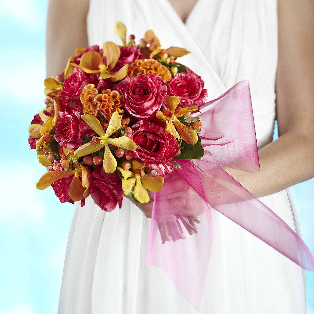 Brilliant Shades of Love Bouquet – Dynamic Flowers Of Royal Oak, Royal Oak MI