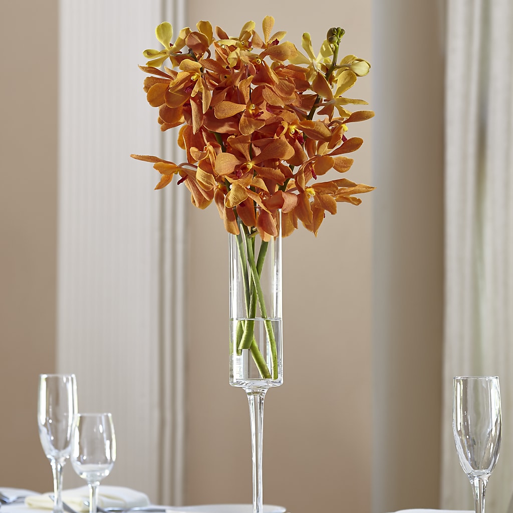 Orange Mokara Bouquet – Dynamic Flowers Of Royal Oak, Royal Oak MI