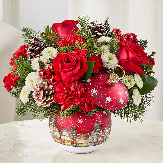 Christmas Carols Ornament –  Dynamic Flowers Of Royal Oak, Royal Oak MI