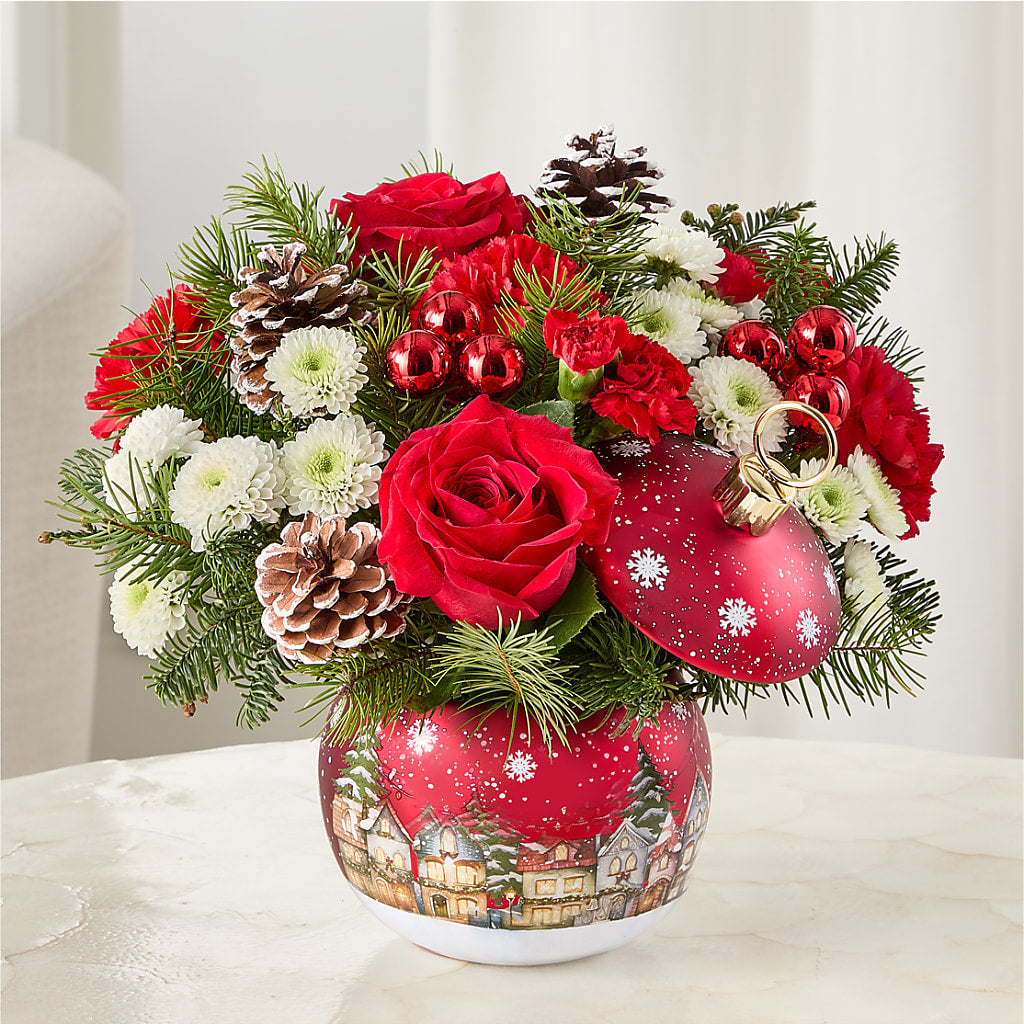 Christmas Carols Ornament –  Dynamic Flowers Of Royal Oak, Royal Oak MI