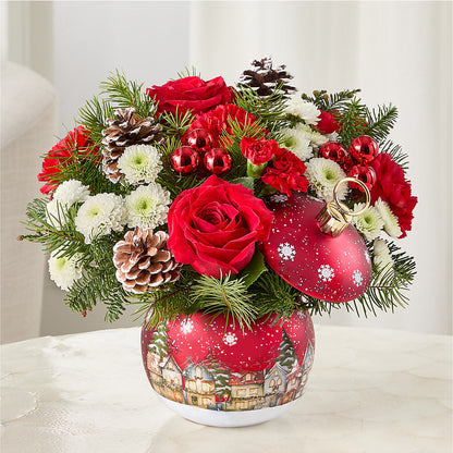Christmas Carols Ornament –  Dynamic Flowers Of Royal Oak, Royal Oak MI