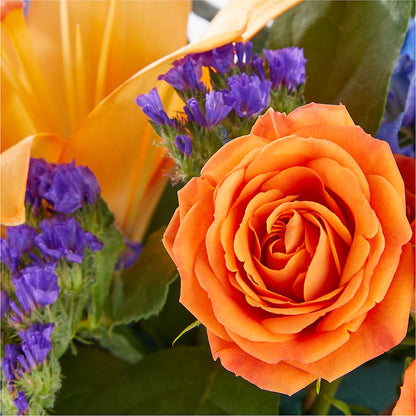 Radiant Citrus Box Bouquet –  Dynamic Flowers Of Royal Oak, Royal Oak MI