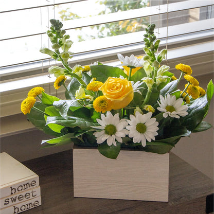 Sun Salutation Box Bouquet –  Dynamic Flowers Of Royal Oak, Royal Oak MI