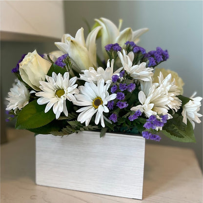 Beyond Blue Box Bouquet –  Dynamic Flowers Of Royal Oak, Royal Oak MI