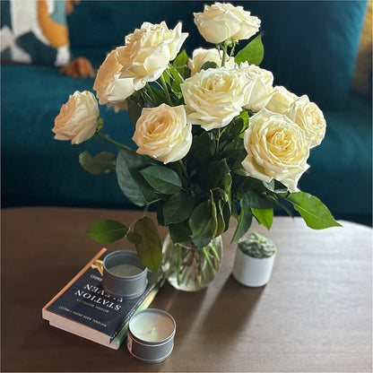 Long Stem Yellow Rose Bouquet –  Dynamic Flowers Of Royal Oak, Royal Oak MI