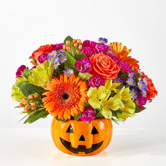 Tricks & Treats Pumpkin –  Dynamic Flowers Of Royal Oak, Royal Oak MI