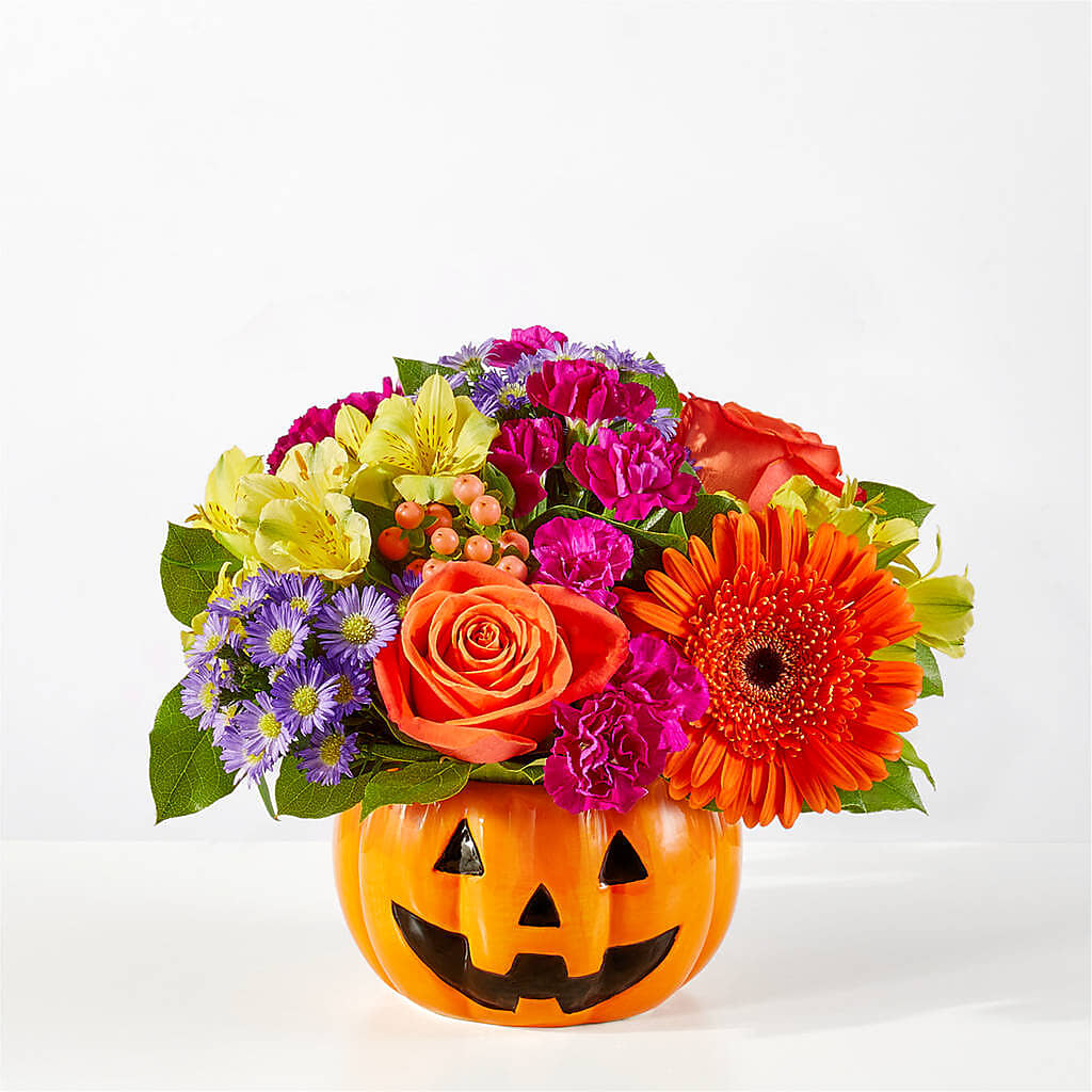 Tricks & Treats Pumpkin –  Dynamic Flowers Of Royal Oak, Royal Oak MI