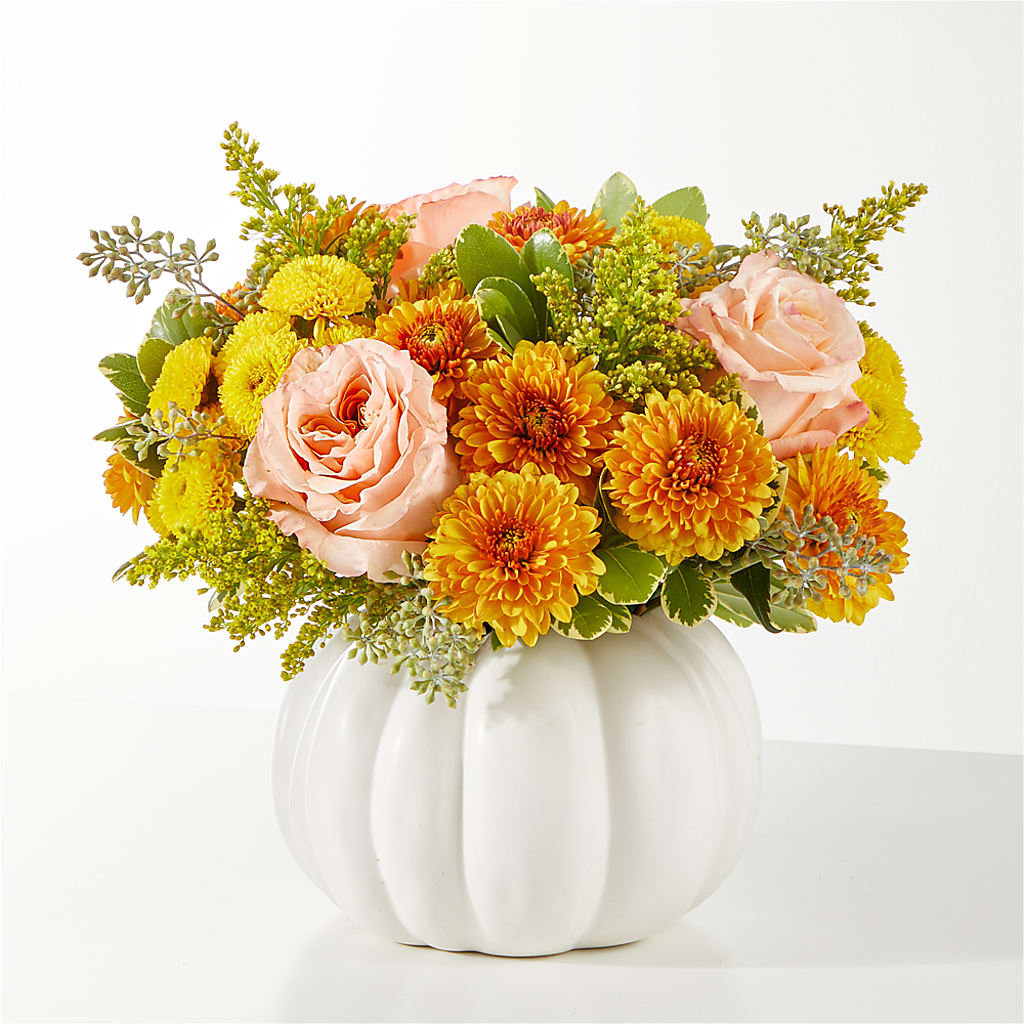Peachy Pumpkin –  Dynamic Flowers Of Royal Oak, Royal Oak MI
