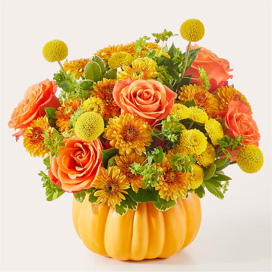 Gourdgeous Pumpkin –  Dynamic Flowers Of Royal Oak, Royal Oak MI