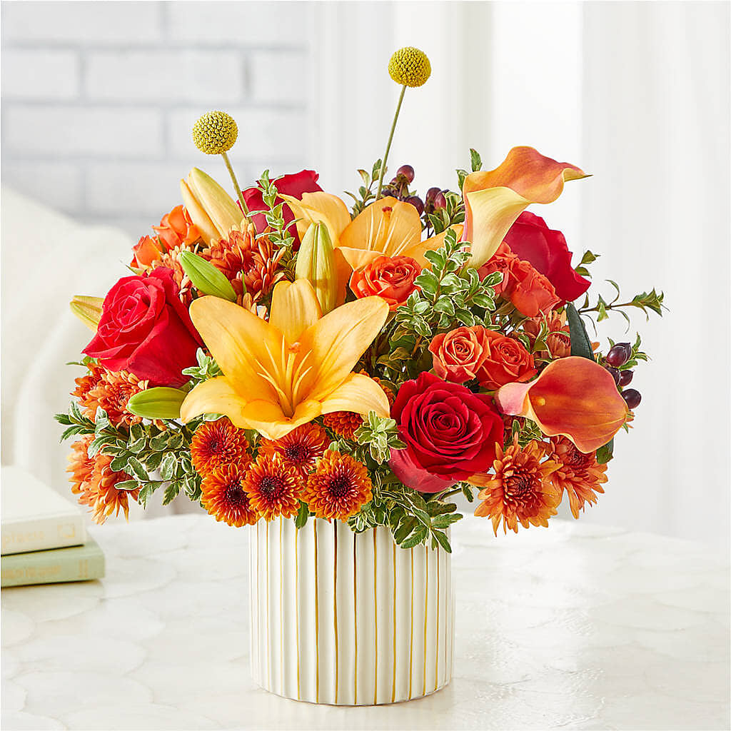 Scarlet Skies Bouquet –  Dynamic Flowers Of Royal Oak, Royal Oak MI