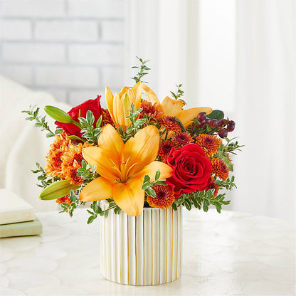 Scarlet Skies Bouquet –  Dynamic Flowers Of Royal Oak, Royal Oak MI