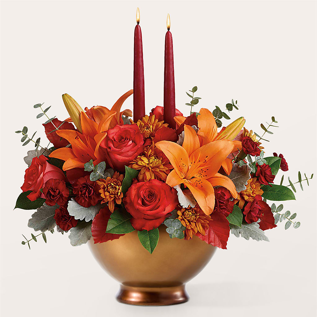 Fruits of Fall Centerpiece –  Dynamic Flowers Of Royal Oak, Royal Oak MI